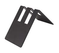 Ejoyous Soporte de Papel para Filtro de café en Forma de V, Estante de Almacenamiento de Papel para Filtro de café de Acero Inoxidable, Organizador de Pie de Doble Capacidad de 7,5 X 5,3 X 3, (Negro