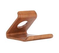 Ejoyous Soporte de Soporte de Teléfonos Móviles de Madera, Montaje Estable para Todos los Teléfonos y Tabletas Inteligentes, Diseño Simple y Elegante, Adecuado para la Oficina en Casa la Carga