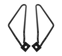 Ejoyous Soporte para alforjas de motocicleta, 2 unidades, soporte para alforjas de moto, bolsillos laterales, espaciadores para motocicleta, para XL8831200 HD1450, Negro , Soporte para alforjas de