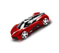 Ejoyous Soporte para Teléfono Modelo de Automóvil, Material ABS, Diseño Deportivo Atractivo, Función Giratoria de 360° para Automóviles y Uso en Oficinas (Rojo)