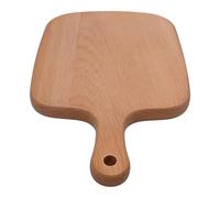 Ejoyous Tabla de Cortar de Madera de Haya, Tabla de Charcutería con Asa, Superficie Pulida a Mano de 13 X 7,87 X 0,59 Pulgadas, Bandeja para Servir para Queso, Carne, Verduras, Frutas en la Cocina