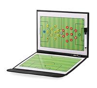 Ejoyous Tablero de Táctica Magnética de Fútbol Plegable, Equipo de Entrenamiento de Entrenador de Fútbol Equipo de Entrenamiento Deportivo con Marcador de Jugadores