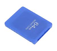Ejoyous Tarjeta de Memoria, Tarjeta de Memoria ABS de Alta Velocidad de 64 MB para Juegos de, Plug and Play con Soporte FMCB1966 para Jugadores (BLUE)