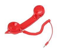 Ejoyous Teléfono móvil de estilo retro, detección de radiación, gran calidad de sonido con conector de 3,5 mm, auricular integrado y diseño de micrófono, adecuado para todos los smartphones y