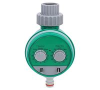 Ejoyous Temporizador de Agua Automático, Temporizador de Riego de Jardín ABS, Programable de 1 a 120 Minutos y 1 a 72 Horas para Kit de Goteo de Aspersor de Césped, Riego de Plantas de Vacaciones