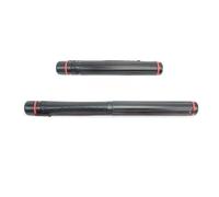 Ejoyous Tubo de Flecha Telescópico, Portador de PE Liviano con Correas Ajustables para Flechas de 65-110 Cm, Ideal para Arqueros Jóvenes y Adultos en Actividades Al Aire (Black)