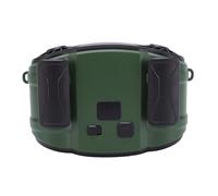 Ejoyous Ventilador de Cintura, Ventilador de Cinturón Portátil Recargable por USB, de Refrigeración de Doble Canal de Viento de Plástico con Batería de 8000 MAh, Gran Flujo de Aire para Trabajo Al