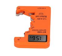 Ejoyous Verificador de Capacidad de Batería, Medidor de Probador de Batería Digital, Operación Fácil, Pantalla de Voltaje Precisa, Compatibilidad Universal, Portátil y Duradero, con Diseño Compacto