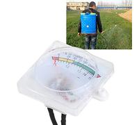 Ejoyous Voltímetro Pulverizador de Plástico Voltímetro de 4,5 X 6,5 Cm con Pantalla de Voltaje Clara Diseño Filtrado Disipación de Calor para Pulverizador Eléctrico Agrícola Uso en el Jardín