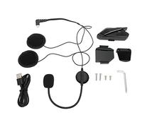 Ejoyous YZ06 Casco de Motocicleta Auricular, BT 5.0 | Respuesta automática manos libres, batería de 450 mAh, reducción de ruido, conducción a prueba de agua, alcance de 20 a 30 m