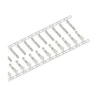 EJPPDHCO 100 Uds 2,54mm Dupont Cable de Puente Carcasa Conector de Clavija Hembra Terminal