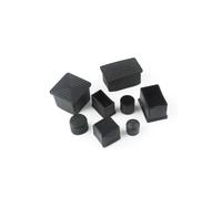 EJPPDHCO Funda de Tubo Cuadrado de Goma Suave de PVC, Patas de Mesa y Silla for Muebles, Almohadillas Protectoras Antideslizantes y Resistentes al Desgaste(5pcs 35x35)