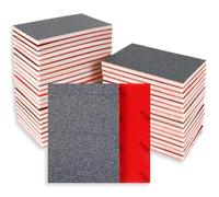 EJRUP 24 Piezas Esponjas de Lijado 10×7,5cm, Grano 3000, Lija Húmedo y Seco para Madera, Metal, Pintura, Plástico, Reutilizable y Lavable