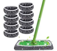 EJRUP 8 Piezas para Swiffer Sweeper Mopa Microfibra Repuesto Kit,Fregona Paños Reutilizables Mopa,Funda Microfibra para Escoba,Recambio Mopa Lavable,para Suelos Secos y Húmedos