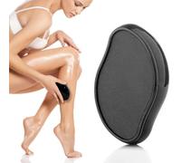 EJRUP Depiladora de Cristal,Eliminador de Callos de Cristal Nano 2 en 1,Lima de Pies para Spa de Pies, Removedor de Piel Dura de Pies,Portátil Depilatoria,para la Espalda, Brazos y Piernas