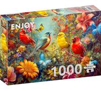 Ejúbilo - Puzzle de 1000 piezas para adultos, acabado mate, tacto suave, fácil de montar, ajuste ajustado, colores brillantes
