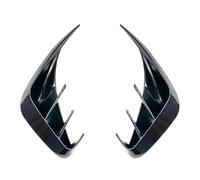 EJUOYO Ajuste para BMW Serie 3 G20 320I 325I 330I 2019-2022 Parachoques Trasero alerón Lateral Cubierta de Salida de ventilación embellecedora(Carbon Look)