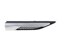 EJUOYO Ajuste para Land Rover Range Rover Evoque 2011-2019, Rejilla Lateral, Placa de Hoja, Salida de Aire, moldura, Tira de Cubierta embellecedora(Silver Right Long)