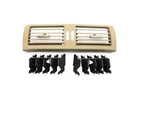 EJUOYO Ajuste para Mercedes Benz W251 R300 R320 R350 2006-2009 Aire Acondicionado Trasero Central AC Rejilla de ventilación Cubierta de Salida(Central Beige)