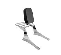 EJUOYO Almohadilla Respaldo Moto Respaldo Trasero para portaequipajes de Motocicleta Compatible con Suzuki Intruder/Volusia C800 C800C VL400 VL800 2001-2011 Asiento De Pasajero Motocicleta Respaldo