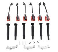 EJUOYO Bobina Encendido Coche Se Adapta al arnés de cableado de conversión del Paquete de Bobina de Encendido del Kit de Bobina B58 Bobina de Encendido(Silver)