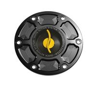 EJUOYO Compatible con 1290 SDR Super Duke R 2014-2023 1090 1190 Super Adventure Tapa del depósito de Combustible CNC liberación rápida sin Llave(Type-S Gold)