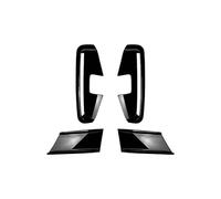 EJUOYO Compatible con BMW 4 Series G22 G23 2020-2024 Cubierta embellecedora de ventilación de Aire para Lateral de Parachoques Delantero(Glossy Black)