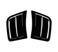 EJUOYO Compatible con Subaru 2008-2014, Cubierta de ventilación Aire para Lateral Parachoques Delantero Coche, embellecedor Marco Entrada Guardabarros(Black)