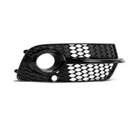 EJUOYO Decoración de ventilación Lateral Ajuste para Audi Q5 Sport S-Line 2013-2017 Rejilla de luz antiniebla del Parachoques Delantero 8R0807682N Adhesivo Decorativo(Black Right)