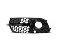 EJUOYO Decoración de ventilación Lateral Ajuste para Audi Q5 Sport S-Line 2013-2017 Rejilla de luz antiniebla del Parachoques Delantero 8R0807682N Adhesivo Decorativo(Black Left)