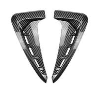 EJUOYO Decoración de ventilación Lateral Ajuste para BMW X5 F15 2014-2018 Guardabarros Salida de Aire Pegatina Exterior del Coche Adhesivo Decorativo(Carbon Fiber Pattern)