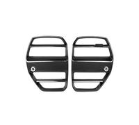 EJUOYO Decoración de ventilación Lateral Apto para BMW G80 G81 M3 G82 G83 M4 2021- XDrive Parrillas de Carreras de Parachoques Delantero Adhesivo Decorativo(ST Style)