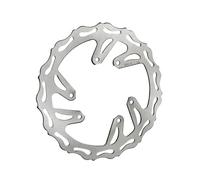 EJUOYO Discos Freno Delantero Trasero Compatible con Honda CRF450R CRF250R 2004-2014 CR125 CR250 2002-2007 CRF250X CRF450X Disco de Freno Delantero y Trasero de 240 mm(Front)