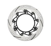 EJUOYO Discos Freno Delantero Trasero Compatible con Honda FORZA350 NSS350 Forza 350 Disco de Freno de 300 mm Adaptador de radiación de Disco Flotante 2018-2023(Black)