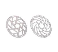 EJUOYO Discos Freno Delantero Trasero Compatible con Surron Discos de Freno Delanteros y Traseros de Aluminio para Motocross Accesorios para Motocicletas.(Set)