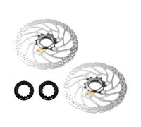 EJUOYO Discos Freno Delantero Trasero Disco de Freno Center Lock para Bicicleta de montaña MTB RT-30 de 160 mm, 180 mm y 203 mm para M2000(RT30 180MM 2Pcs)
