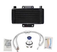 EJUOYO Enfriador de Aceite Ajuste para CB CG Motor 100CC-250CC Dirt Bike Motocicleta Enfriador de Aceite radiador Conjunto Radiador de Aceite(SMTMC0020DW)