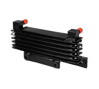 EJUOYO Enfriador de Aceite Ajuste para Harley Touring Street Glide Road Dispositivo de refrigeración Motocicleta radiador Tanque Agua Adaptador Enfriador Aceite Radiador de Aceite