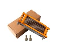 EJUOYO Enfriador de Aceite Radiador Enfriador de Aceite, Perno Banjo, Ajuste Universal para Moto de Cross de 50cc a 140cc, ATV, ciclomotor, Motocicleta de Motocross Radiador de Aceite(Rear Left)