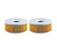 EJUOYO Filtro para Moto Filtro de Aceite para Motocicleta Yamaha Venture Royal XVZ 1200 1300 83-93 Vmax 1200 85-95 XS750, 1/2/4 Unidades Motocicleta Filtro de Aceite Oil Filter(Yellow-2 pcs)