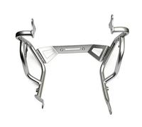 EJUOYO Moto Autopista Barras Choque Ajuste para XL750 Transalp 2025 Protector de Motor Barra Parachoques de Carretera protección de armazón Parachoques(Lower Bumper-Silver)