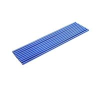 EJUOYO Panel Mandos Consola Central 10 Uds.,20cm,Salida de Aire Acondicionado para Coche,moldura Decorativa en Forma de U,Tiras Decorativas,Tira embellecedora Brillante(Blue Decor Strips)