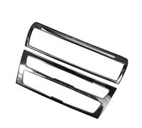 EJUOYO Panel Mandos Consola Central Ajuste para 1 2 Series F20 F21 F22 F23 2012-2018 Consola de Coche Panel CD Cubierta de Rejillas de ventilación AC Accesorios embellecedores(B Model Black)