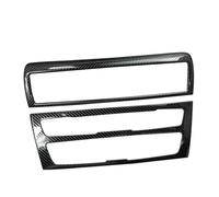 EJUOYO Panel Mandos Consola Central Ajuste para 1 2 Series F20 F21 F22 F23 2012-2018 Consola de Coche Panel CD Cubierta de Rejillas de ventilación AC Accesorios embellecedores(B Carbon Fiber Color)