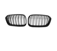 EJUOYO Rejilla Aire Acondicionado Ajuste para BMW Serie 1 F20 F21 Facelift 2015-2019 Parrilla de Malla de radiador de Carreras de Parachoques Delantero Boquilla de ventilación(Dual Matte Black)