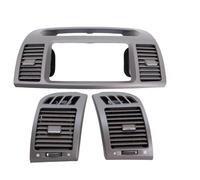 EJUOYO Rejilla Aire Acondicionado Ajuste para Toyota Camry 2002-2007 Rejilla de Salida de ventilación de Aire A/C para Tablero Frontal Boquilla de ventilación(Grey 2)