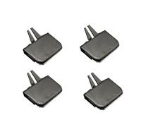 EJUOYO Rejilla Aire Acondicionado Ajuste para VW Golf 7 7,5 GTI 2013-2019 Tablero Frontal de Coche A/C Rejillas de ventilación de Aire Acondicionado Tab Clip Pick Boquilla de ventilación(4PCS)