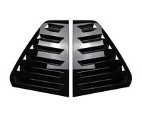 EJUOYO Rejillas de ventilación Compatible con Accesorios VW Golf 6 MK6 GTI R GTD 2008-2012, persianas de Ventana Trasera con diseño Triangular. Persianas de Ventanas(Gloss Black)