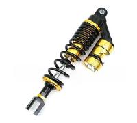 EJUOYO Suspensiones Motos Amortiguador de Aire Universal de 325 mm Compatible con Yamaha, Scooter, ATV, Quad, suspensión Trasera.(Gold)