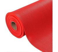 EJvkrbtx Alfombra De Suelo De Malla De PVC Antideslizante, 5 Mm De Grosor, Roja, Varios Tamaños, Cortada A Medida, for Zonas Húmedas(120cmx200cm)